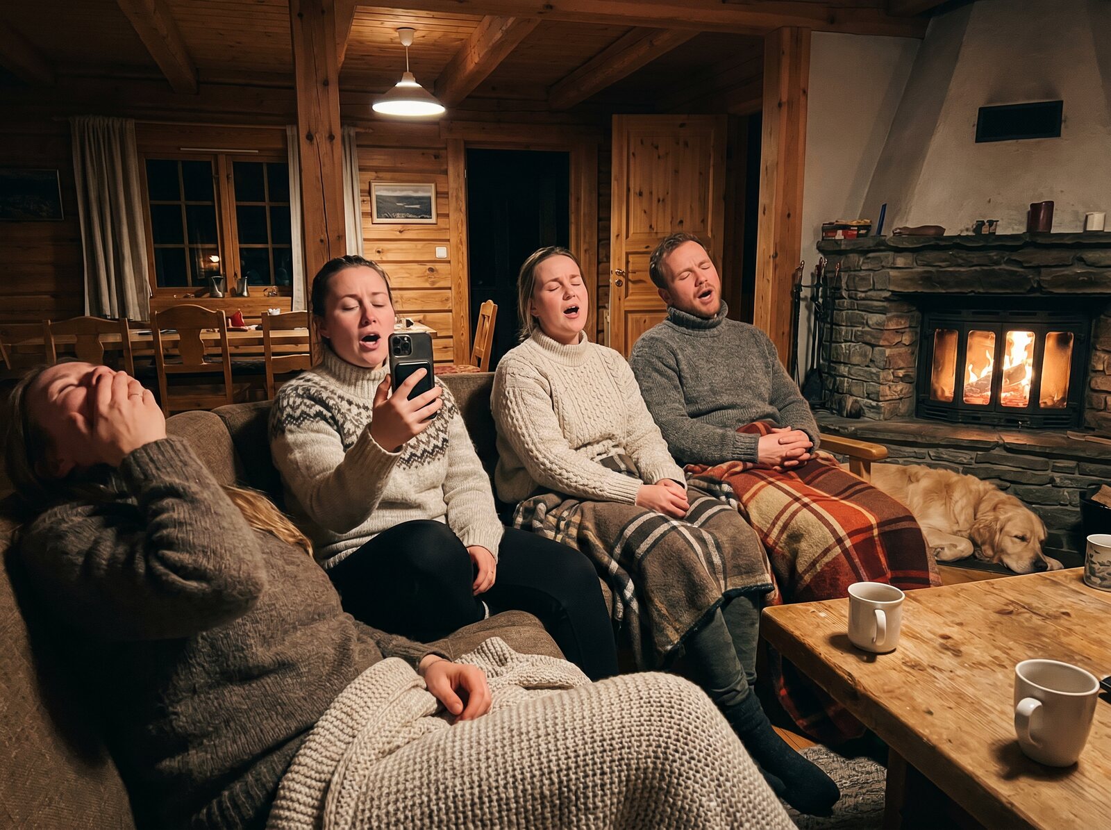 Hyttetur med musikkbingo